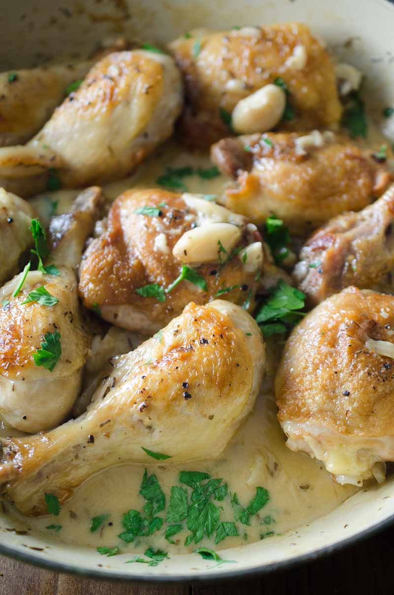 Chicken With 40 Cloves Of Garlic Life S Ambrosia