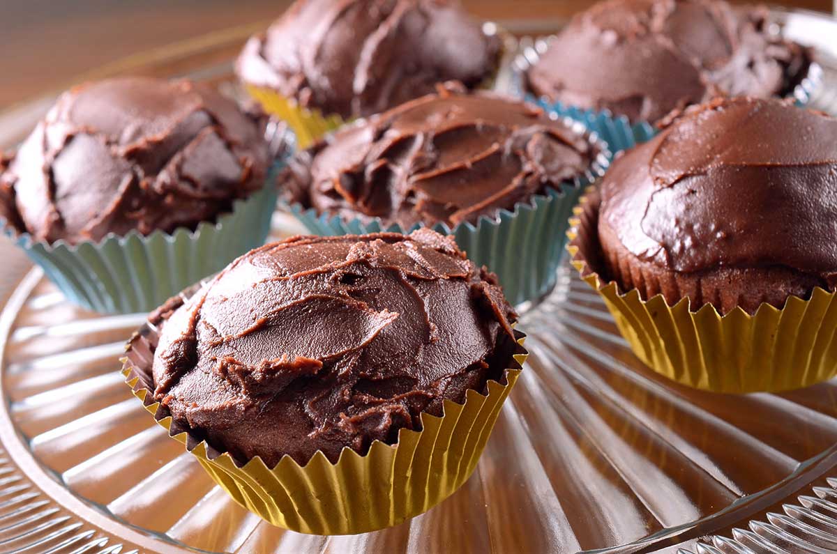 Dairy Free Double Chocolate Cupcakes Life S Ambrosia