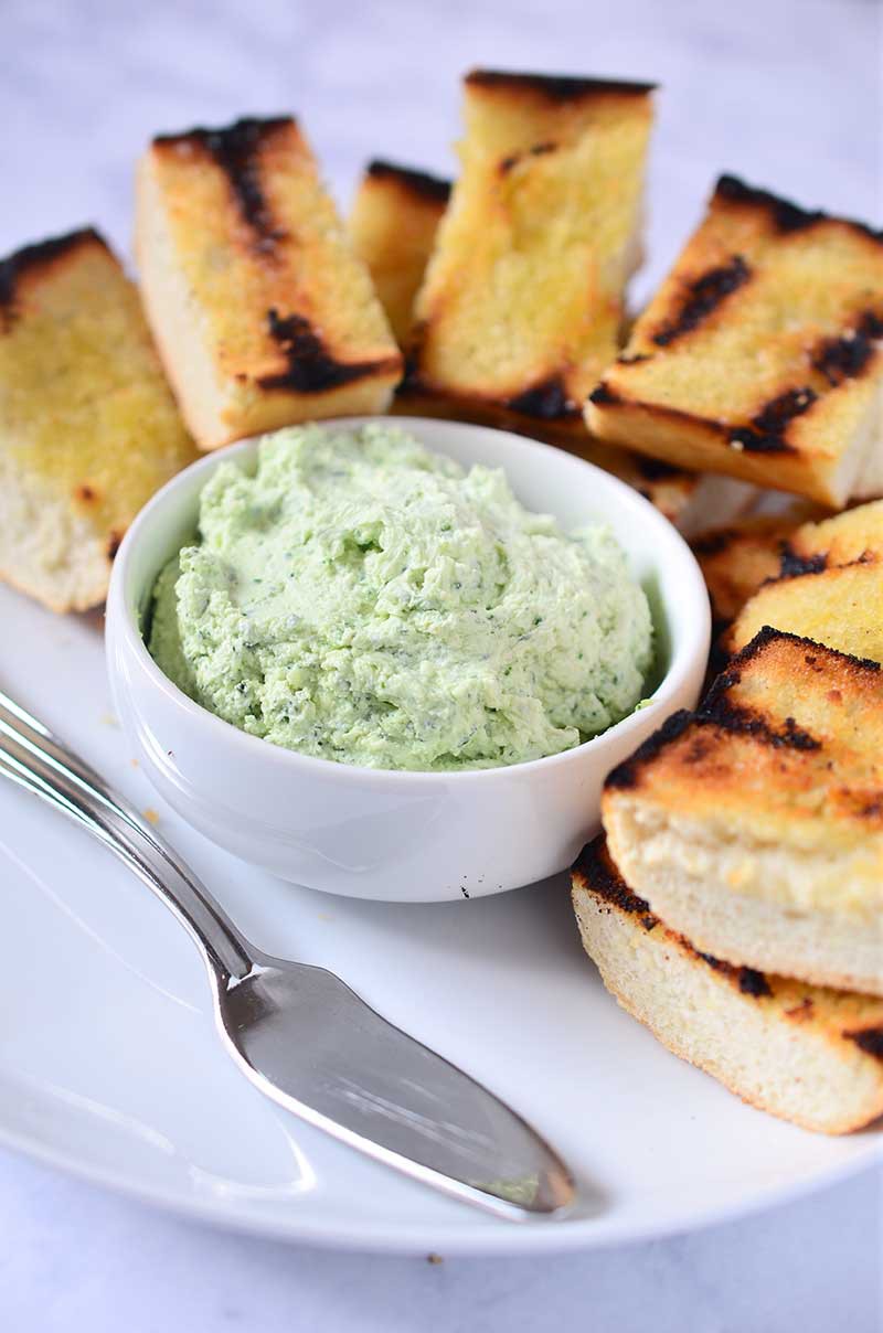 Basil Whipped Goat Cheese Life's Ambrosia