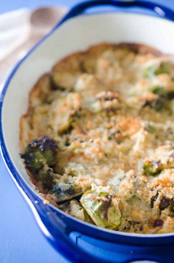 Brussels Sprouts Gratin - Life&amp;#39;s Ambrosia
