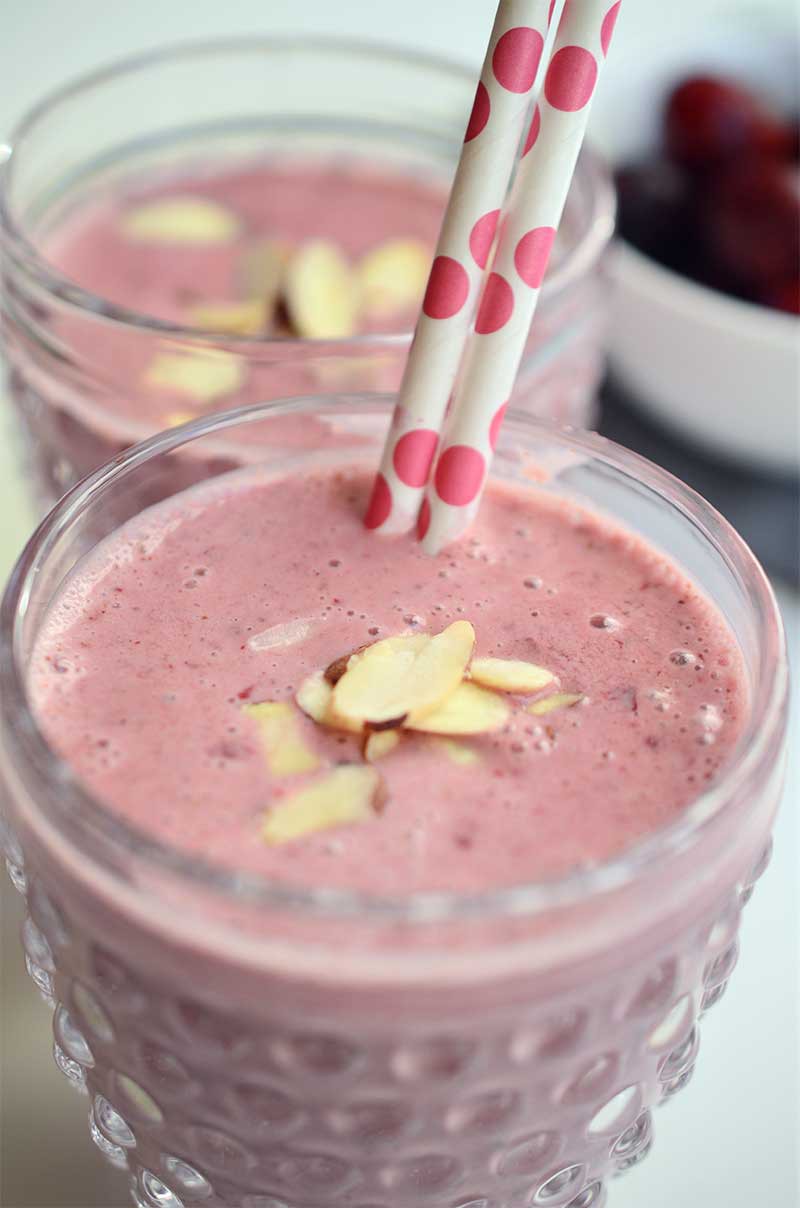 Cherry Almond Smoothie Lifes Ambrosia 7396