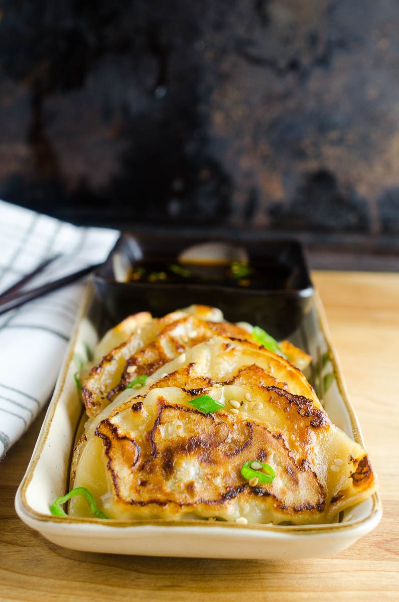 Spicy Sesame Chicken Potstickers Life's Ambrosia
