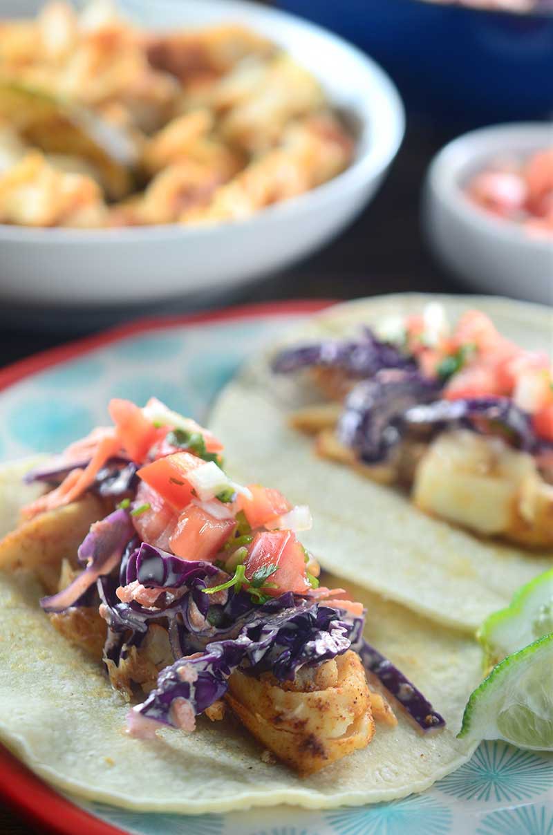 Chili Rubbed Fish Tacos Life's Ambrosia