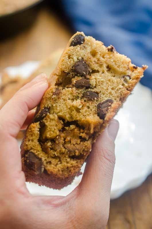 Chocolate Chip Cookie Butter Bread - Life's Ambrosia