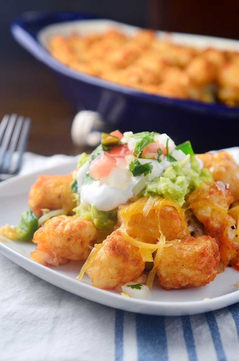 Tater Tot Casserole | Dash of Savory | Cook with Passion