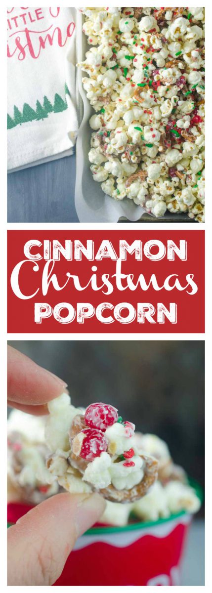 Cinnamon Christmas Popcorn  Lifes Ambrosia