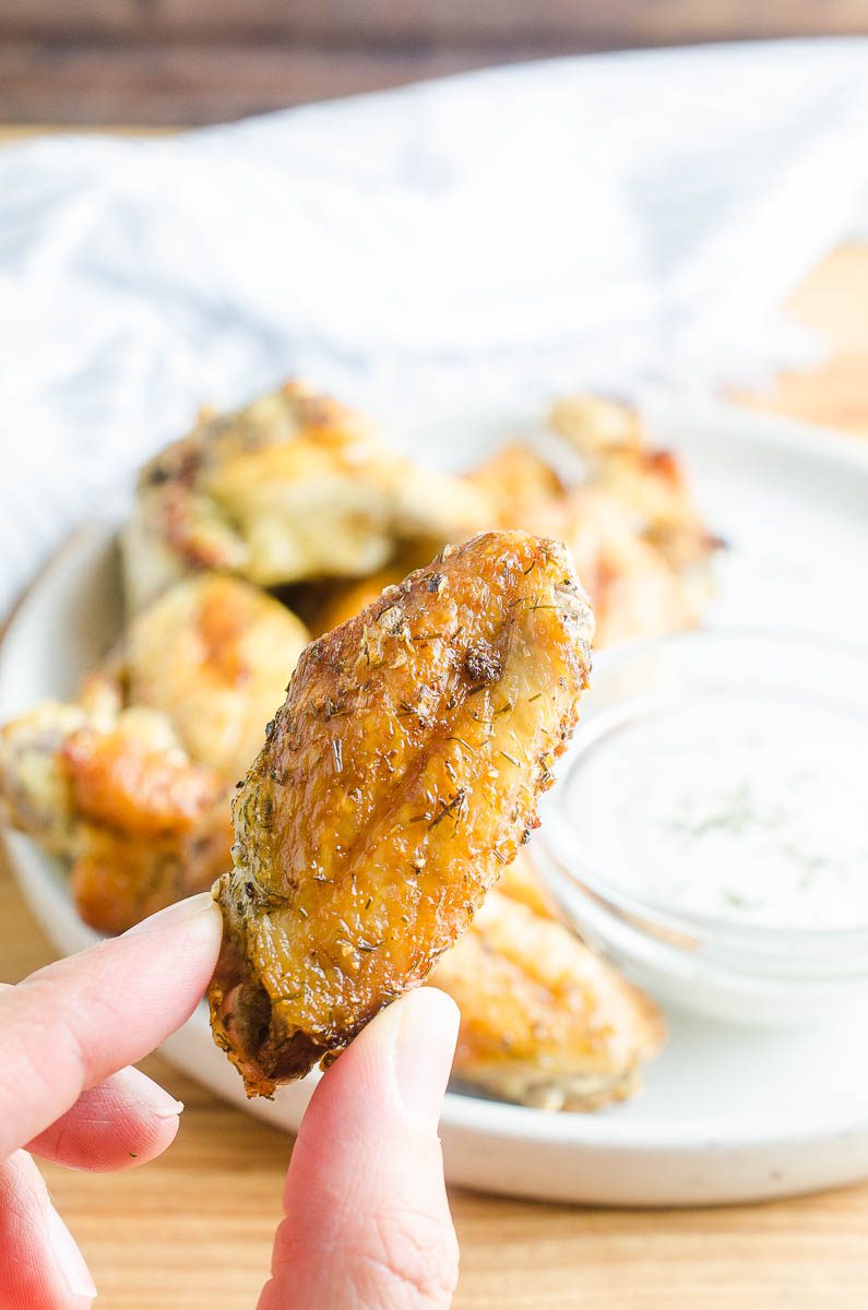 Dill Pickle Chicken Wings | Crispy Baked Chicken Wings ...