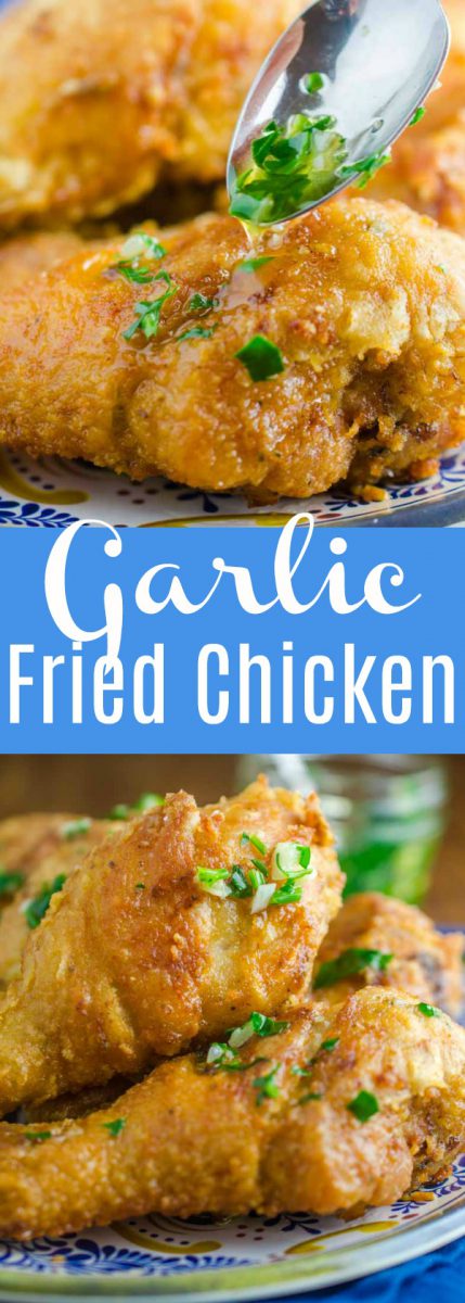 Garlic Fried Chicken - Life's Ambrosia
