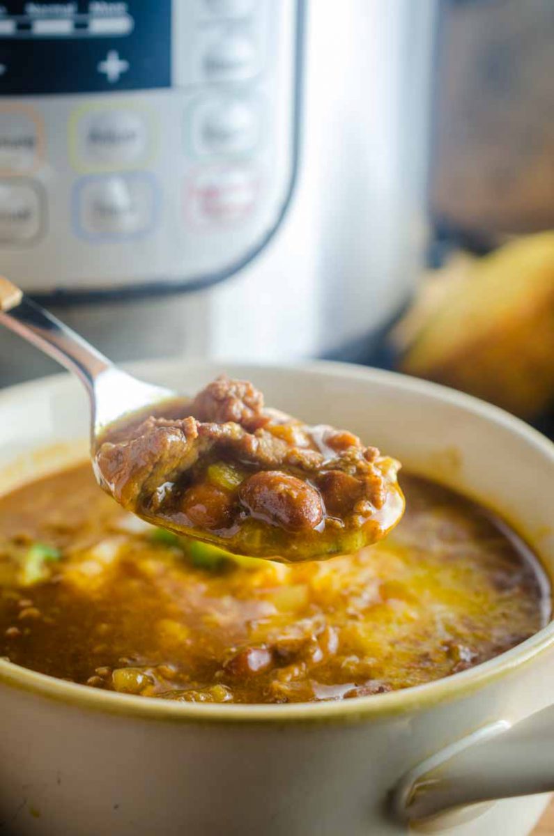 Instant Pot Chili Recipe Pressure Cooker Chili Life's Ambrosia