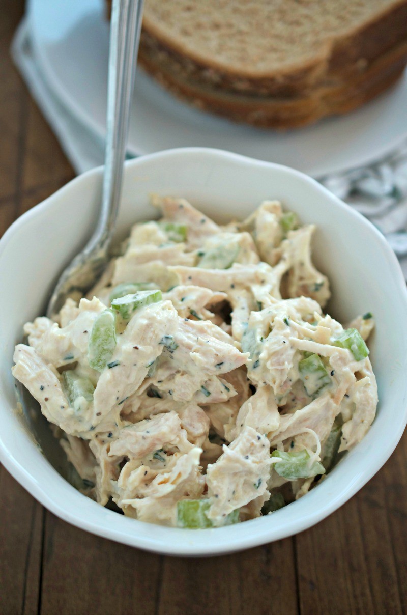 Lemon Pepper Chicken Salad Sandwich Recipe