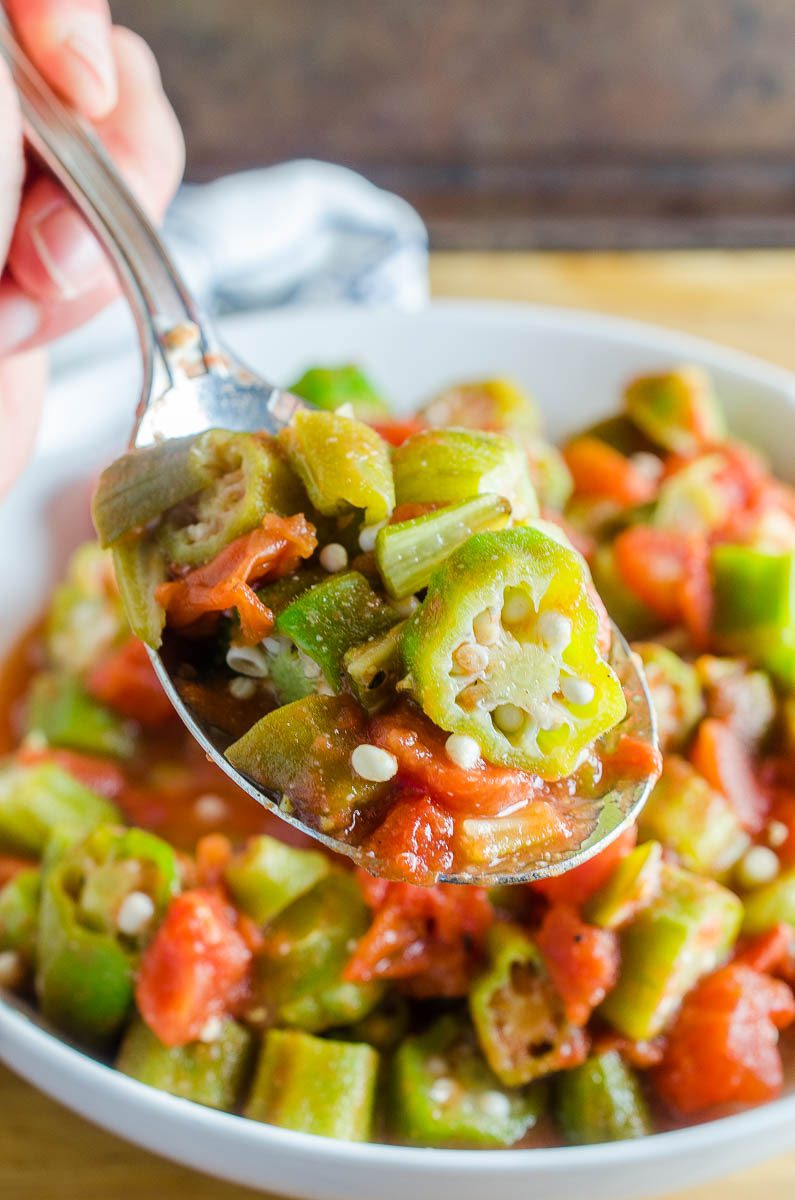 Okra and Tomatoes Recipe | Classic Southern Recipe | Life's Ambrosia