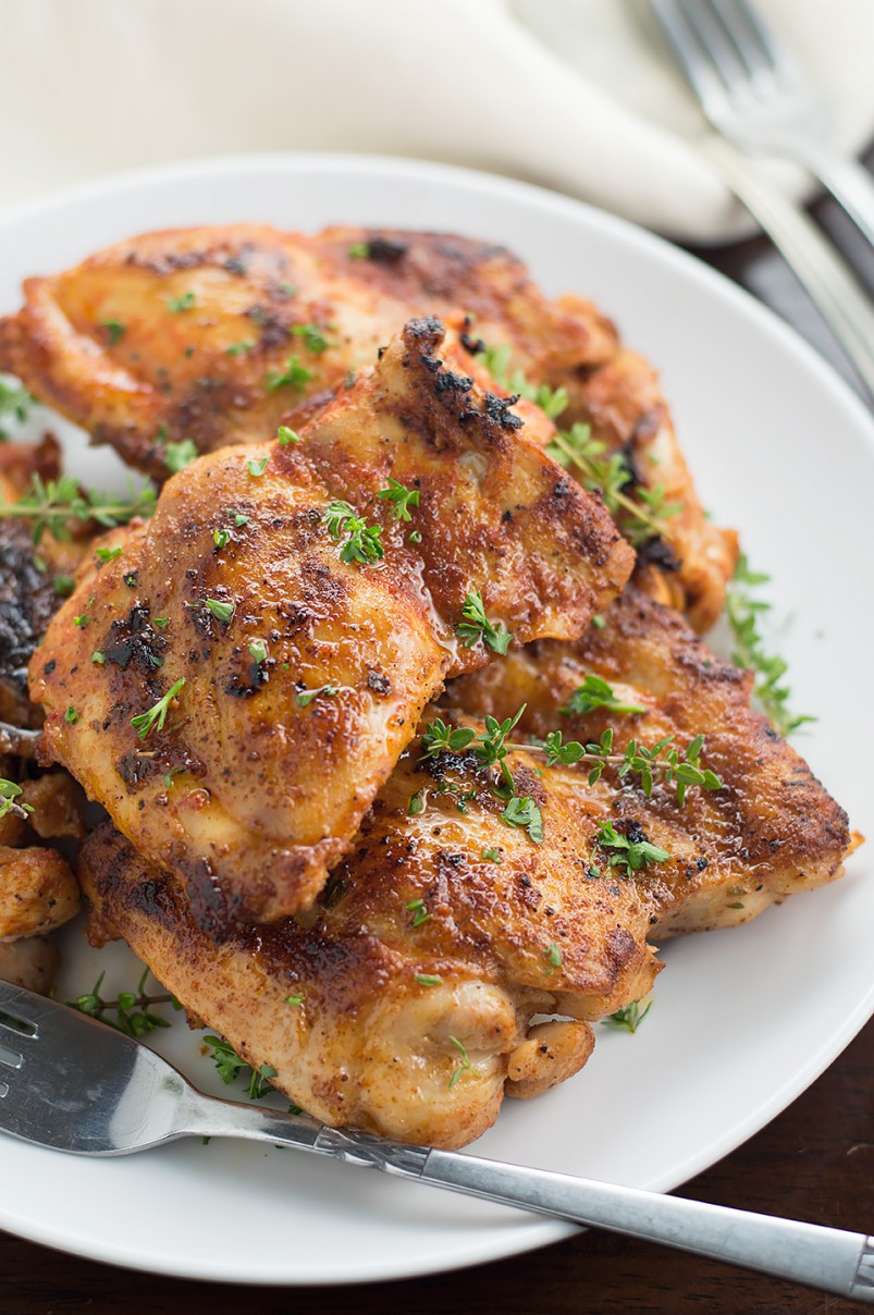 Smoky and Spicy Paprika Grilled Chicken - Life's Ambrosia