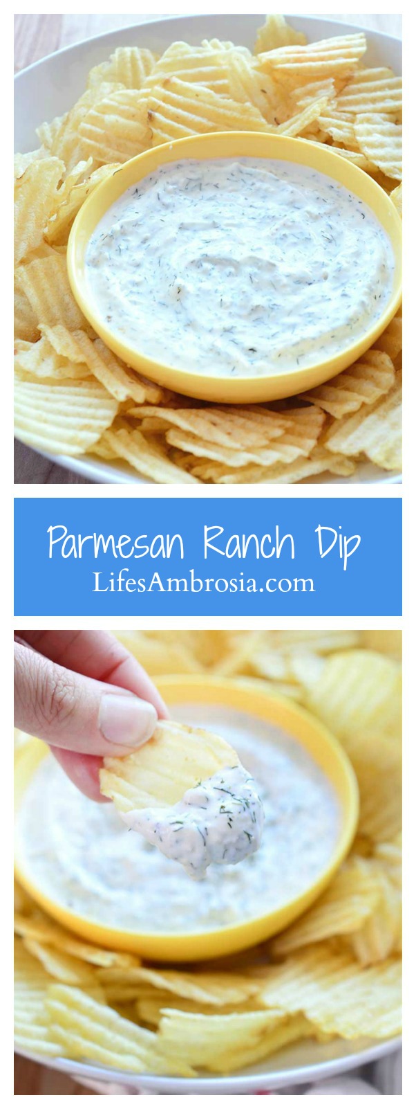 Parmesan Ranch Dip  Lifes Ambrosia