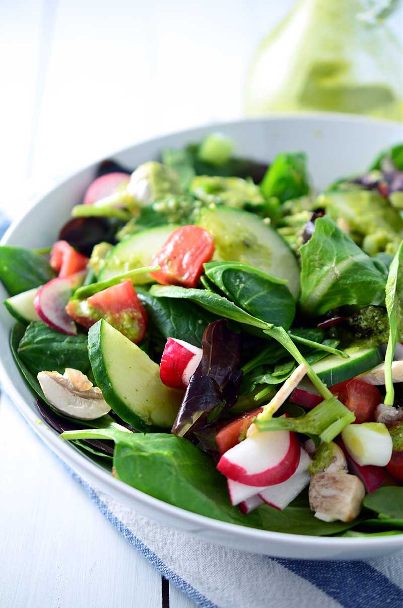 Pesto Vinaigrette Life's Ambrosia