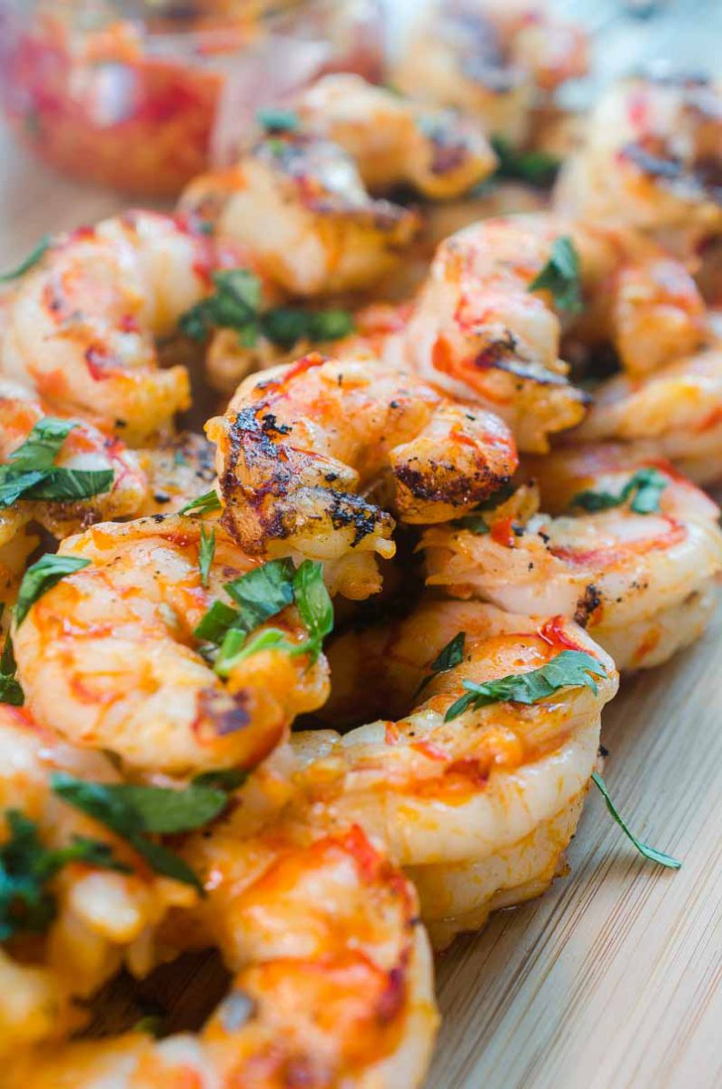 Spicy Grilled Shrimp Recipe- Quick and Easy- Life's Ambrosia