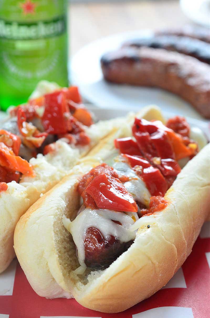 Spicy Italian Sausage Dogs - Life's Ambrosia