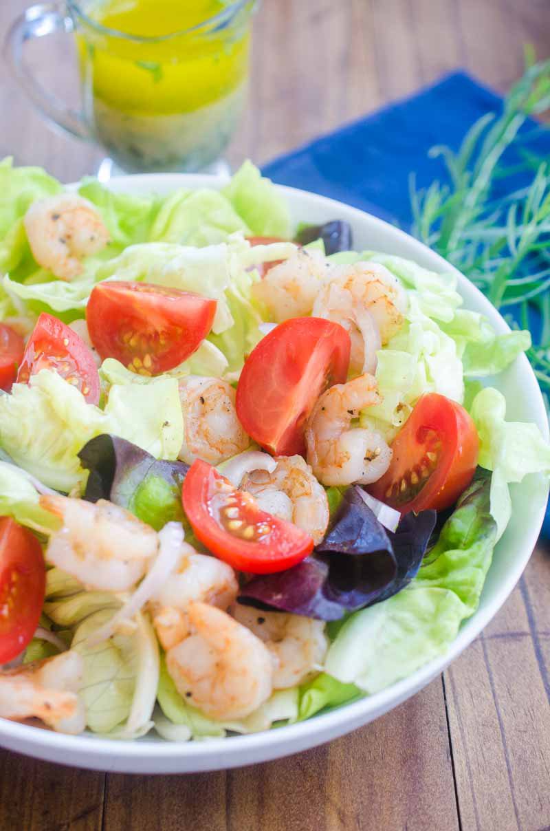 Tarragon Shrimp Salad - Life's Ambrosia