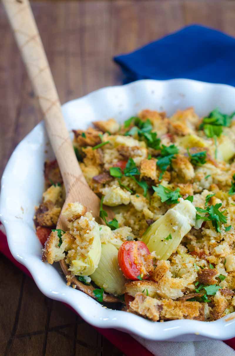 Tomato Artichoke Bake Life's Ambrosia