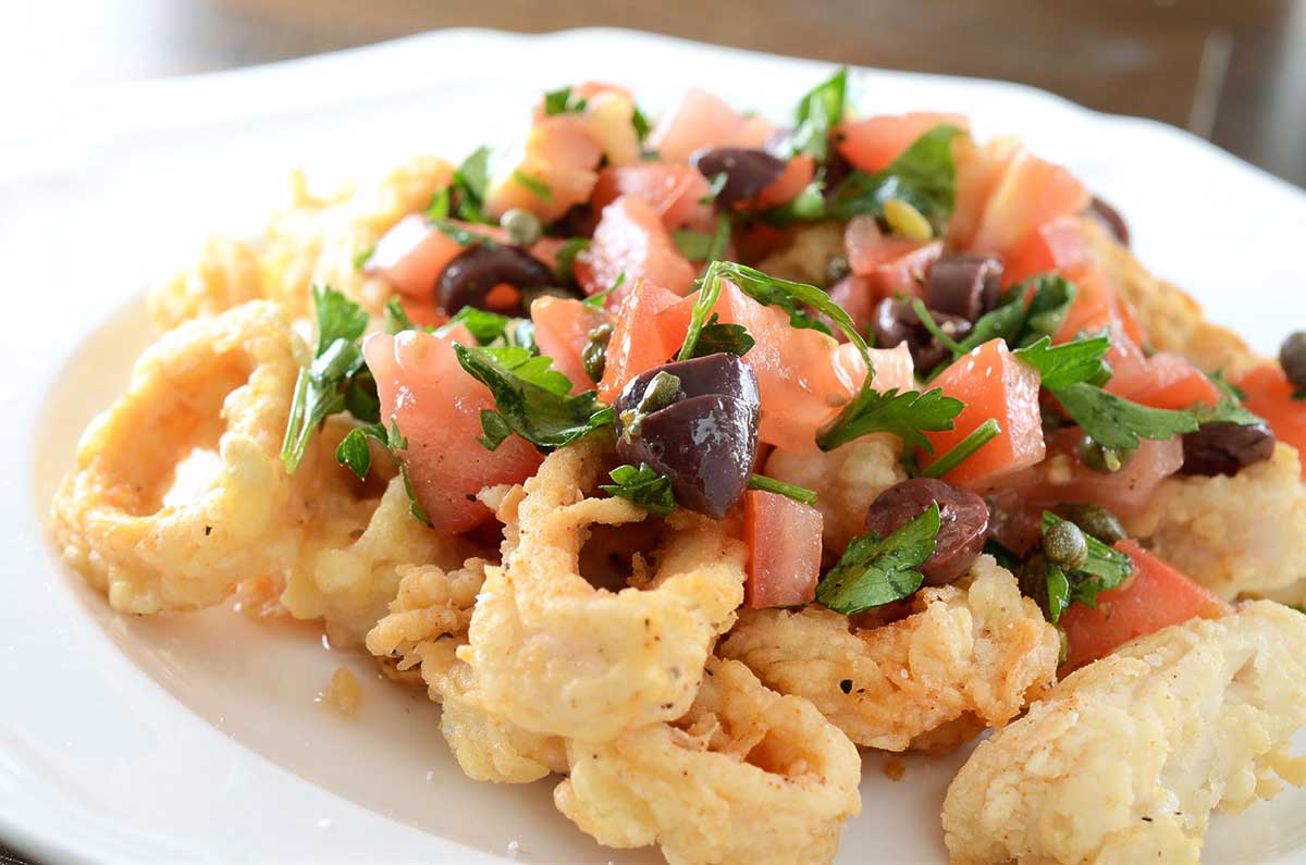 Calamari Puttanesca Life's Ambrosia