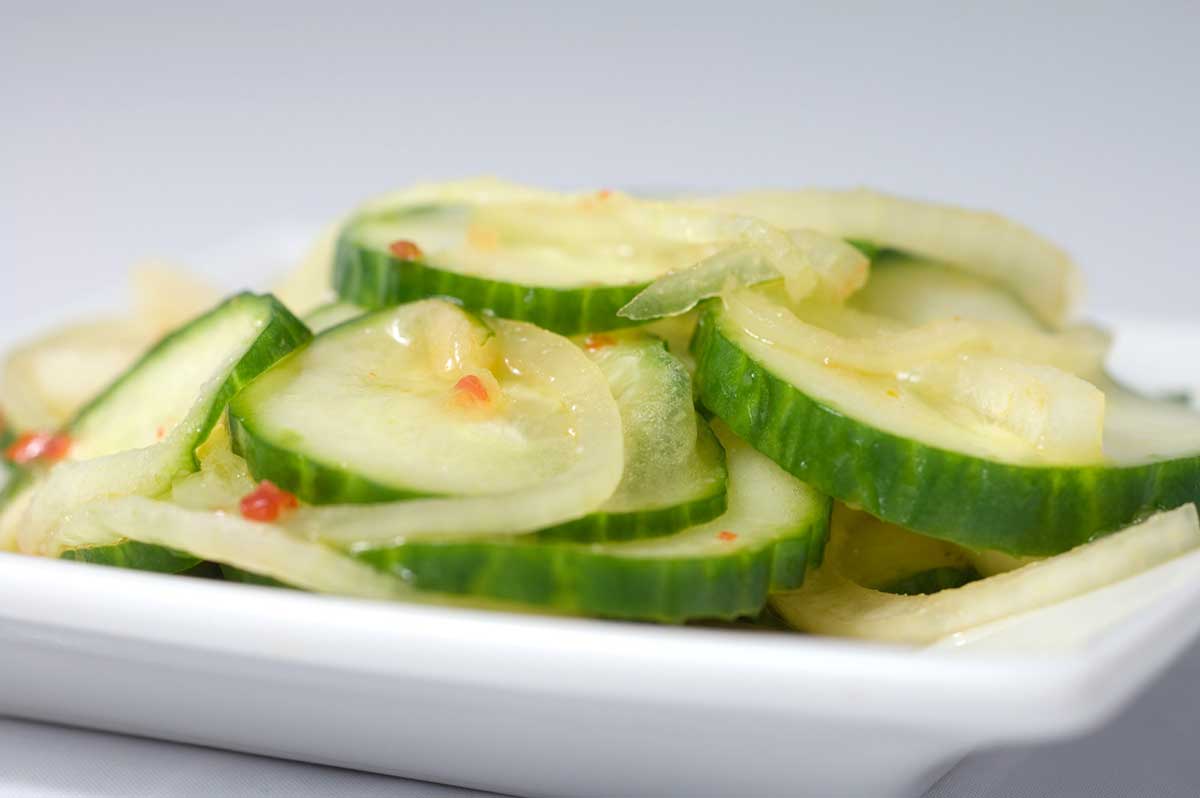 Cucumber Salad with Sweet Thai Chili Vinaigrette Life's Ambrosia