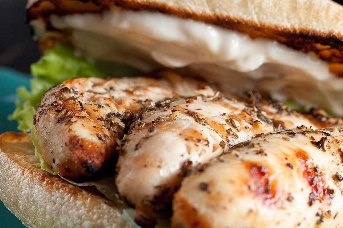 Herb Grilled Chicken Sandwich Life's Ambrosia