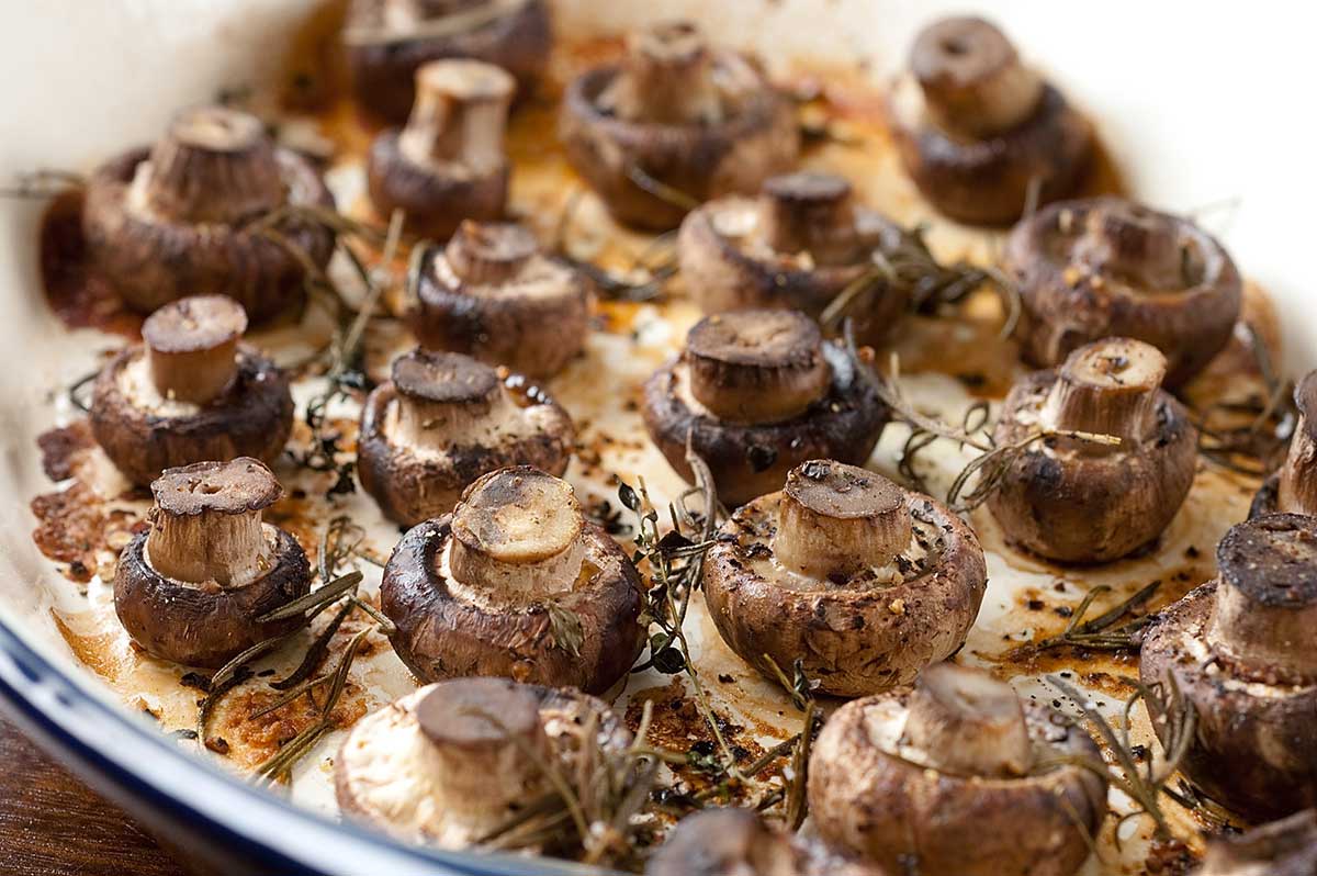 Herb Roasted Mushrooms Life's Ambrosia