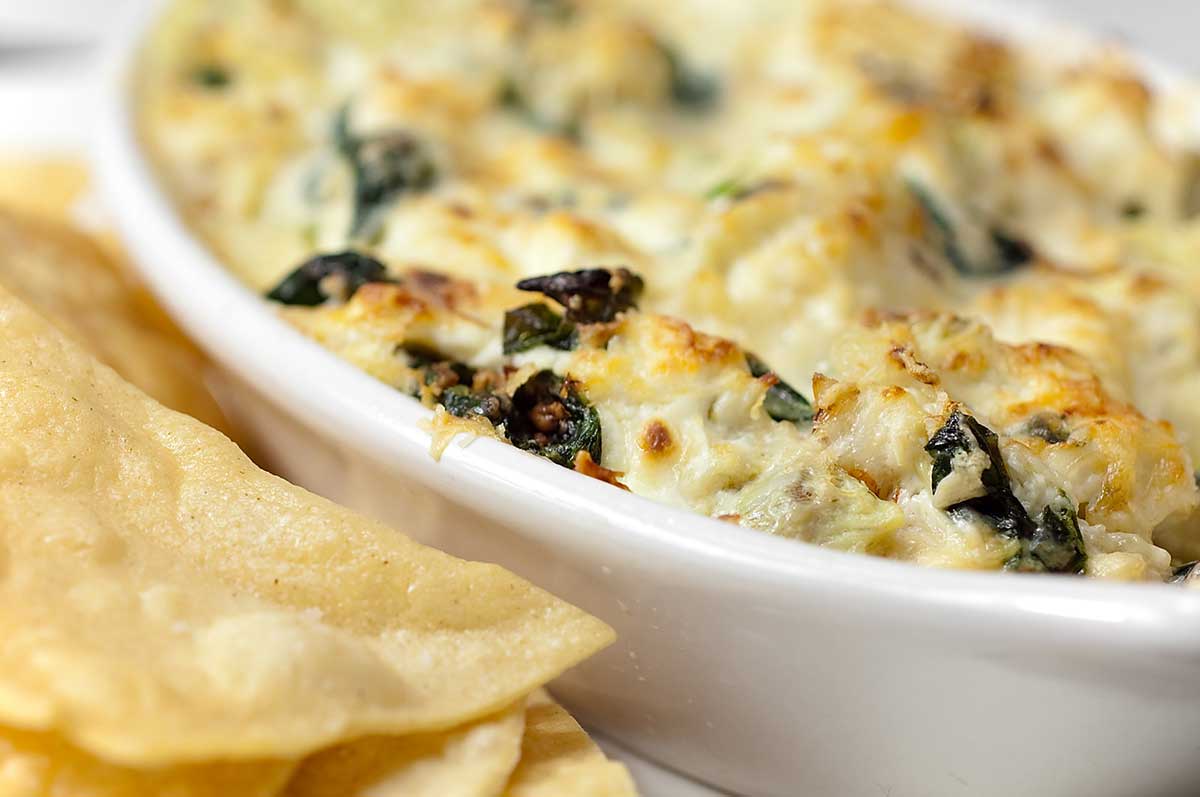 Hot Crab, Spinach and Artichoke Dip  Lifes Ambrosia