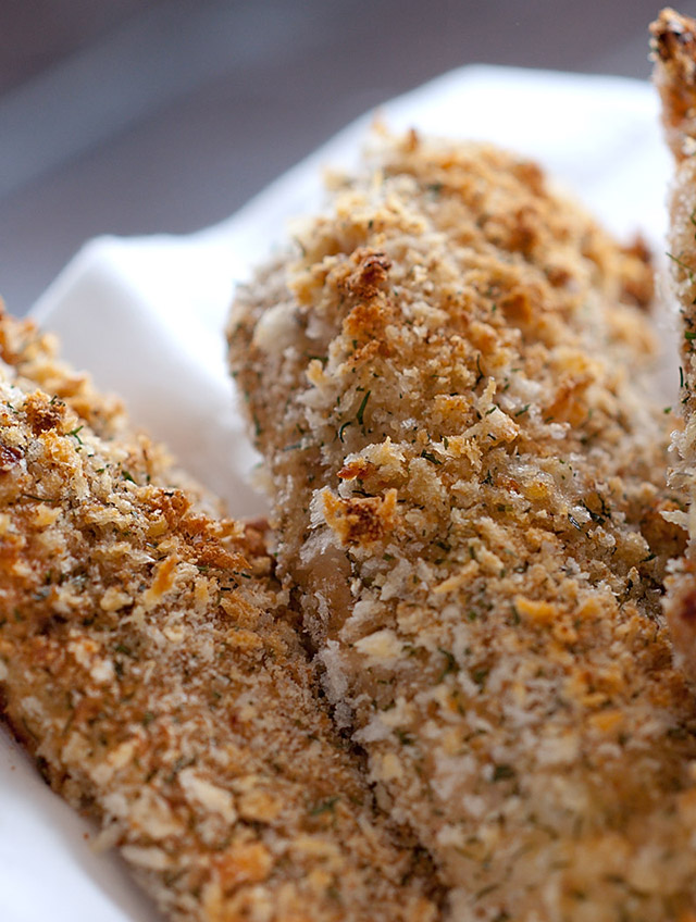 Crispy Dill and Garlic Chicken Tenders Life's Ambrosia