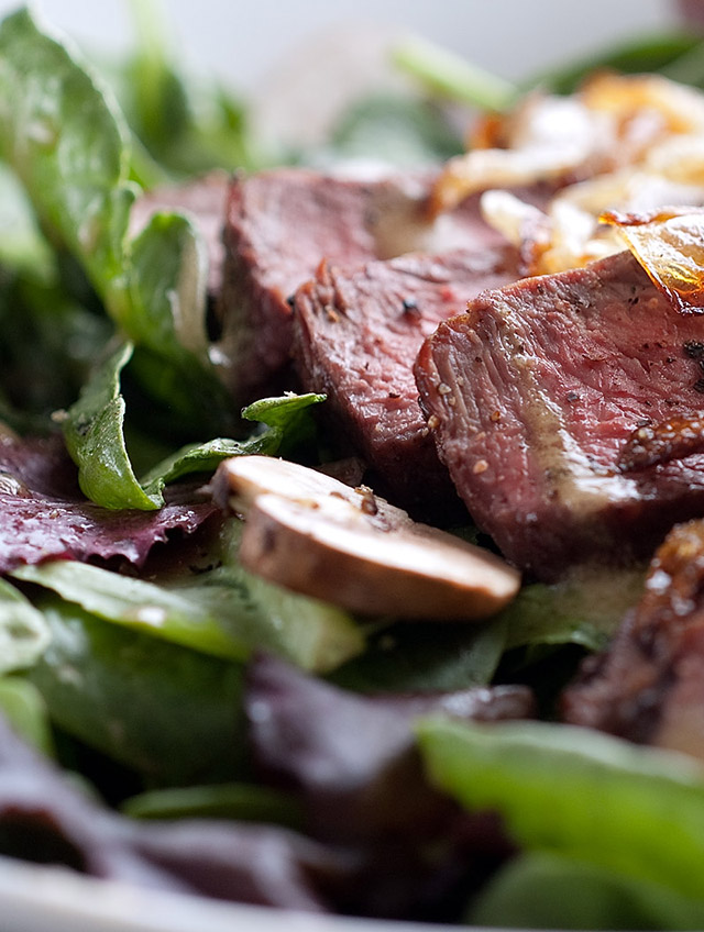 Grilled Steak Salad with Dijon Vinaigrette Life's Ambrosia