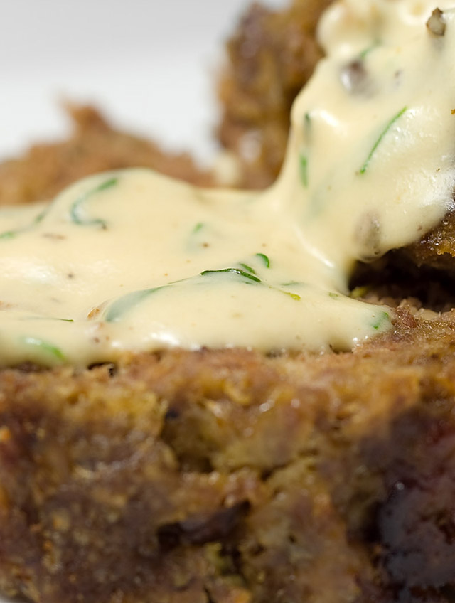 Meatloaf with Herbed Cream Sauce Life's Ambrosia