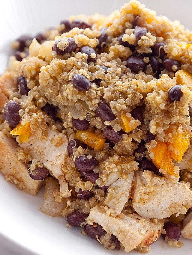 Quinoa with Chicken and Black Beans Life's Ambrosia