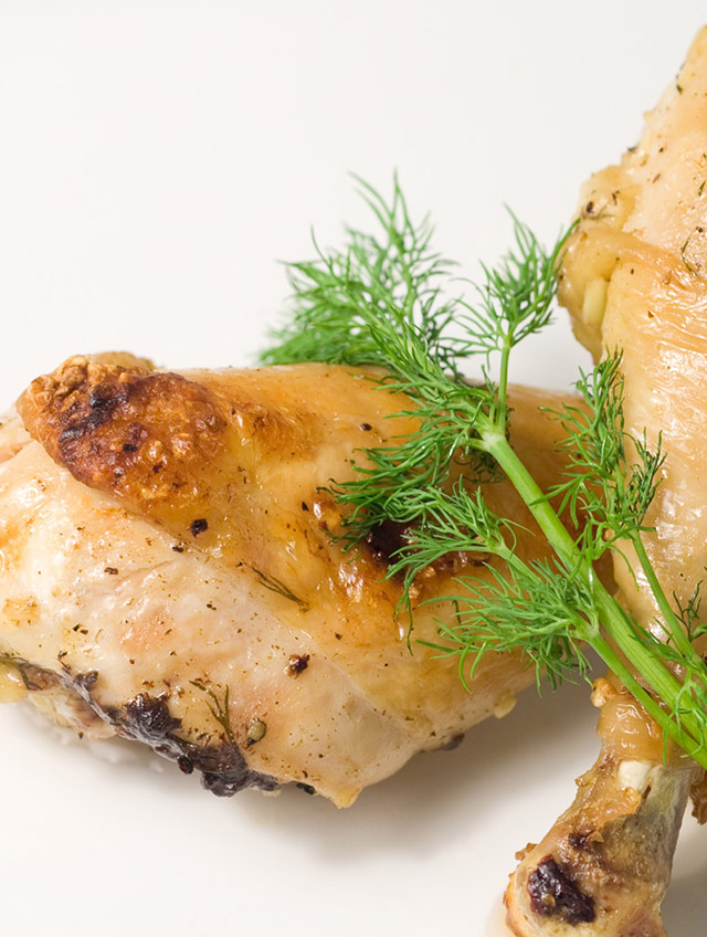 Roasted Chicken Drumsticks with Dill Life's Ambrosia