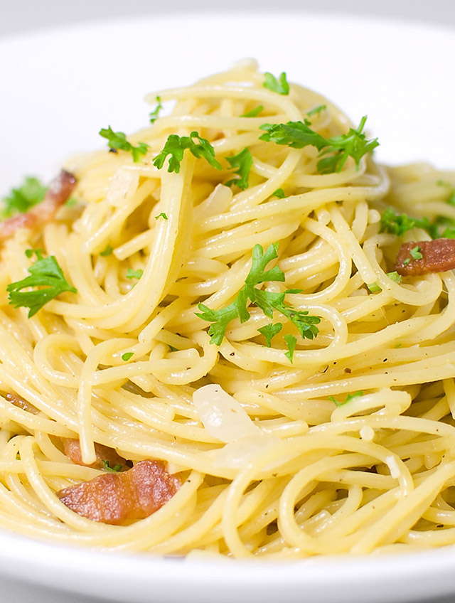 Spaghetti Carbonara - Life's Ambrosia