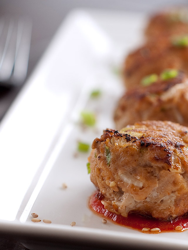 Sriracha Turkey Meatballs Life's Ambrosia