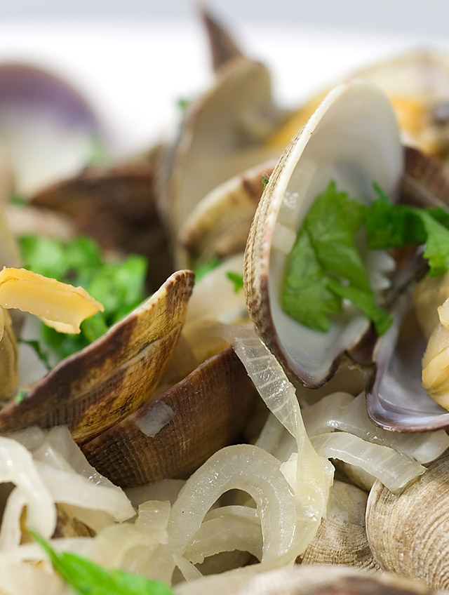 Steamed Clams in White Wine - Life's Ambrosia