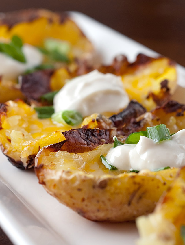 Yukon Gold Potato Skins - Life's Ambrosia
