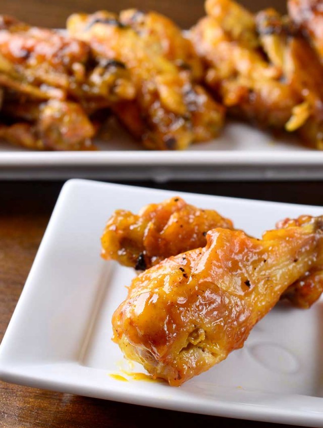 Spicy Honey Mustard Chicken Wings Life's Ambrosia