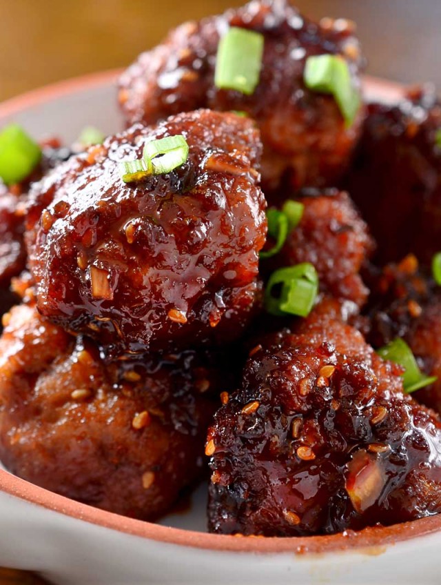 Teriyaki Turkey Meatballs - Life's Ambrosia